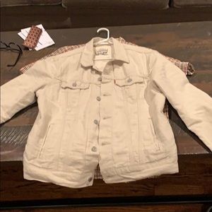 Off white denim jacket
